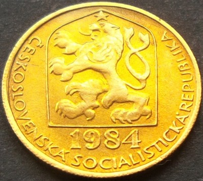 Moneda 20 HALERU - RS CEHOSLOVACIA, anul 1984 *cod 2010 B foto