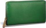 Portofel dama piele verde