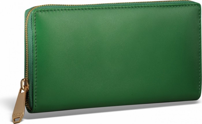Portofel dama piele verde