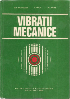 Vibratii mecanice - Gh. Buzdugan foto