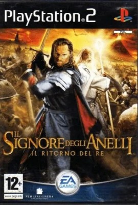 Joc PS2 Lord of The Rings Return of the King ITA EA Games PlayStation 2 de colectie retro foto