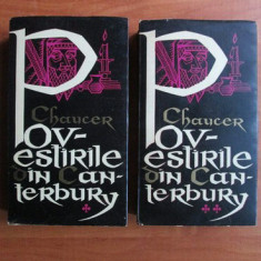 Geoffrey Chaucer - Povestirile din Canterbury ( 2 vol. )