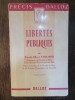 LIBERTES PUBLIQUES-CLAUDE-ALBERT COLLIARD