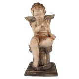 Cumpara ieftin Figurina Inger ceramica multicolora 30x30x60 cm