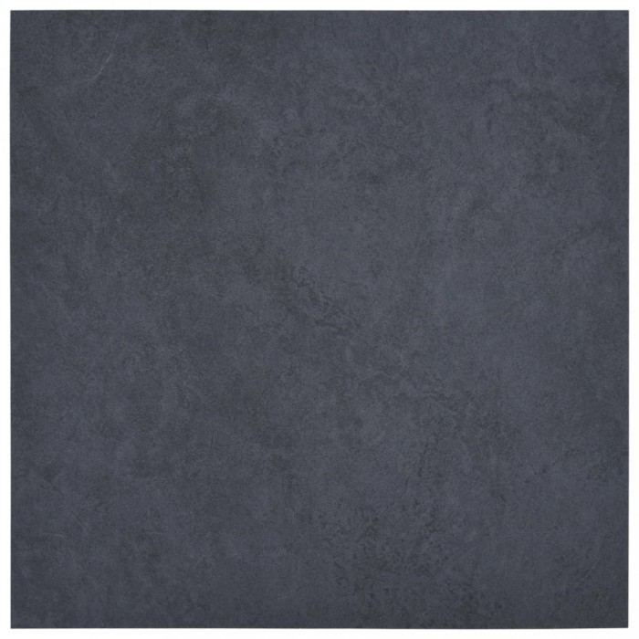 Placi de pardoseala autoadezive, negru marmura, 5,11 m&sup2; PVC
