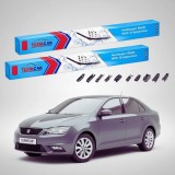 Cumpara ieftin Ștergătoare Seat Toledo KG3 2012-2019 | Set Față Flat &ndash; TeamCar&reg;