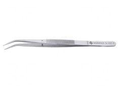 Pensetă 150mm V&acirc;rf Curbat Plat Rotunjit