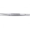 Pensetă 150mm V&acirc;rf Curbat Plat Rotunjit