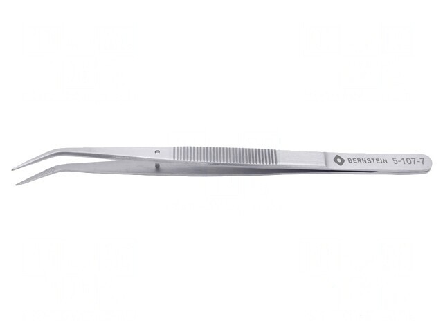 Pensetă 150mm V&acirc;rf Curbat Plat Rotunjit
