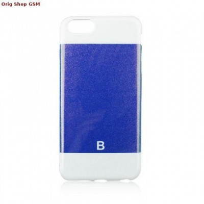 Husa Capac Shiny iPhone 6 Plus (5,5inch ) Albastru foto