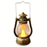 Set 6 Mini Candele electrice retro tip felinar 6x12.5cm LED 147-12 CNN50559