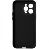 Husa silicon TPU Matte neagra pentru Apple iPhone 14 Pro Max