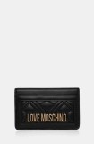 Love Moschino portofel femei, culoarea negru, JC5659PP0MLA0000