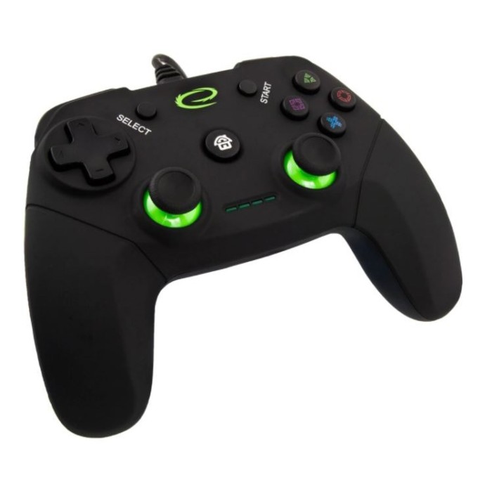Controller, Esperanza, USB, Compatibil cu PC/PS3, Negru