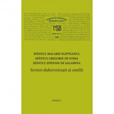 P. S. B. volumul 12. Scrieri duhovnicesti si omilii - Sfintii Macarie Egipteanul, Grigorie de Nyssa, Epifanie de Salamina