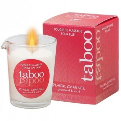 RUF - TABOO MASSAGE CANDLE FOR HER PLAISIR CHARNEL COCOA FLOWER AROMA foto