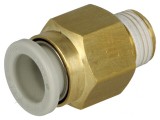 Racord Push-In Filetat Alamă R 1/8 1-10 Bar