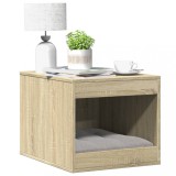 VidaXL Cutie litieră pisici stejar sonoma 47x59x42 cm lemn prelucrat