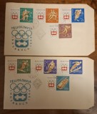 Ungaria FDC 1964 - Jocurile Olimpice de Iarna Innsbruck Sport