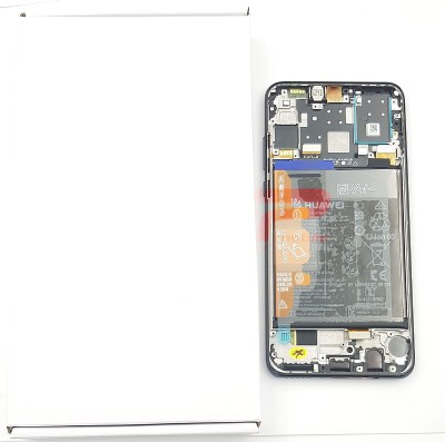 LCD+Touchscreen cu Rama Huawei P30 Lite BLACK Original HUAWEI foto