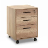 Cumpara ieftin Corp Mobil Adore New York Rollbox Office, 3 Sertare, sertar cu cheie, 45 x 63 x 51 cm