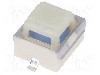Microintrerupator 8.6x6.3x3.3mm, (ON)-OFF, SPST, ALPS - SKPGABE010 foto