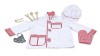 Costum Carnaval Copii Bucatar Sef Melissa & Doug, 3-7 Ani, Poliester, Include Accesorii Bucatarie