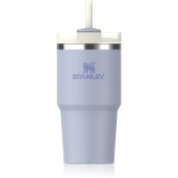 Stanley Quencher H2.O FlowState&trade; Tumbler pahar din oțel inoxidabil cu pai mic Dew Drop 600 ml