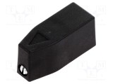 Buton de reglare OT neagră 39mm ABB