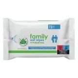 șervețele Umede, Fiorevita Family, Aloe Vera și Ulei de Argan, Set 72 Bucăți