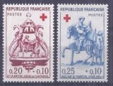 C542 - Franta 1960 - Crucea Rosie 2v,neuzat,perfecta stare