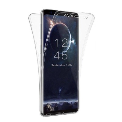 Husa Samsung Galaxy S9 Plus, MyStyle FullBody super slim TPU, fata - spate TRANSPARENTA foto