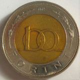 Moneda bimetal 100 FORINTI - UNGARIA, anul 1997 *cod 2313 B, Europa