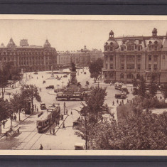 BUCURESTI UNIVERSITATE MONUMENTUL ION C. BRATIANU PIATA I.C. BRATIANU TRAMVAI