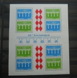 MONACO ,SERIE IN BLOC MNH