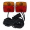 Kit magnetic remorca auto Carpoint cu lampi , cablu de 7,5m, fisa remorca cu 7 pini