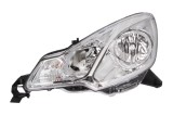 Far Citroen C3 03.2010-, DS3 2010- Depo partea Stanga H1+H7, cu rama argintie
