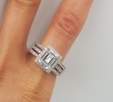 Superb inel din argint si zirconii model elegant, 57 - 67