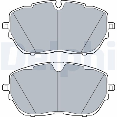 DELPHI LP3518 set placute frana,frana disc foto