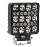 Proiector LED AMiO AWL75 36W 3600LM 12V 24V, lumina alba + avertizare galbena dinamica, 6500K, 110 x 110 x 38 mm