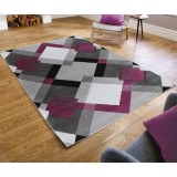 Covor Nimbus Gri/Mov 160X230 cm, Flair Rugs