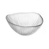 Bol Sticlă, Angle, Triunghiular, Transparent, Capacitate 310ml