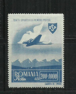 ROMANIA 1945 - O.S.P. POSTA AERIANA, MNH - LP 176 foto