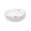 Lavoar ceramic KR-850 cu design pentru instalare pe blat