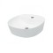 Lavoar ceramic KR-850 cu design pentru instalare pe blat