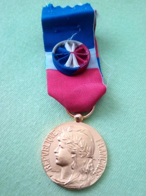 Medalie argint Franta foto