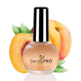 Cumpara ieftin Ulei Cuticule cu Pensula Peach SensoPRO, 15 ml