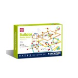 Set de constructie STEAM - Forme 3D (210 piese)