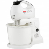 Mixer cu bol Tefal HT41313E, 450 W, 5 viteze, 2.5 l, Alb