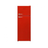 Frigider cu doua usi Fram FDD-VRL212RDE++, 212 l, Clasa E, 145 cm, Less Frost/Mecanic, Afisaj LED, Suport pentru oua